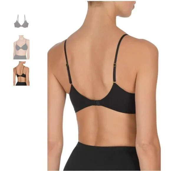 Natori Understated Black Comfy T-shirt Bra Size 34D - Picture 2 of 5